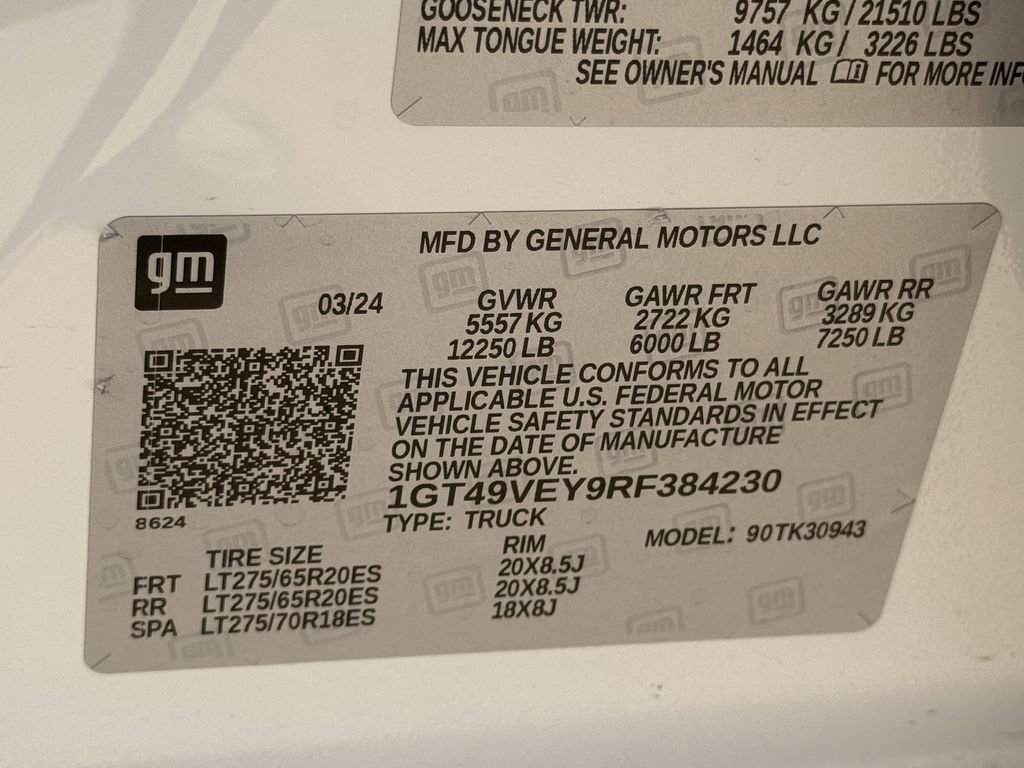 Used 2024 GMC Sierra 3500 AT4 w/ AT4 Premium Plus Package AWD/4WD image 30