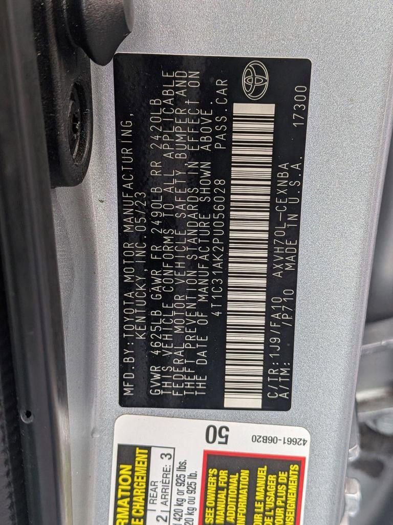 Used 2023 Toyota Camry LE FWD image 33