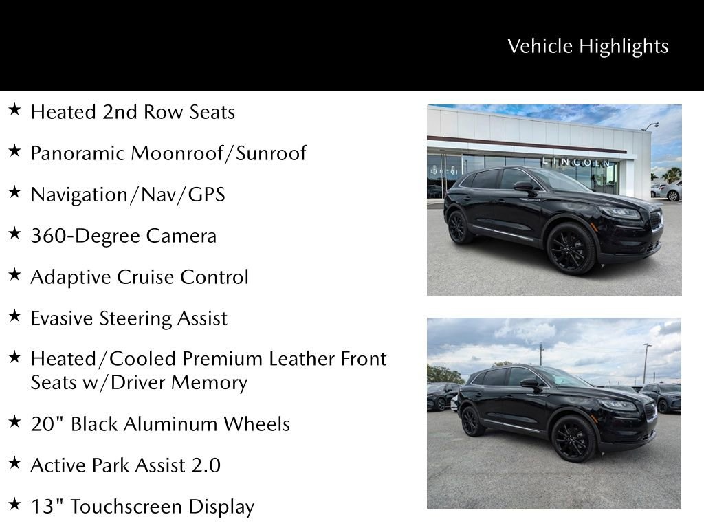 Certified 2023 Lincoln Nautilus Reserve w/ Equipment Group 201A AWD/4WD image 28