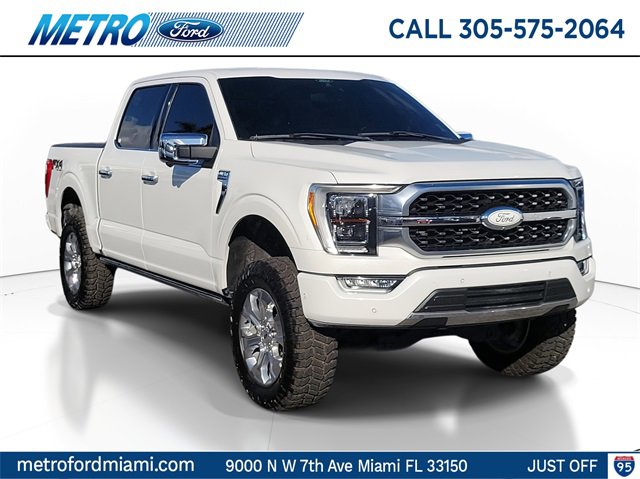 Used 2022 Ford F150 Platinum w/ Equipment Group 701A High image 1