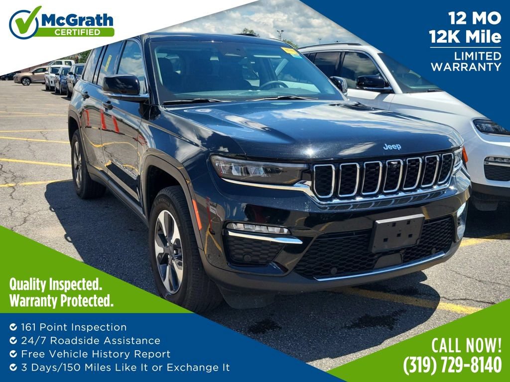 Used 2023 Jeep Grand Cherokee 4WD 4xe w/ Luxury Tech Group II image 1