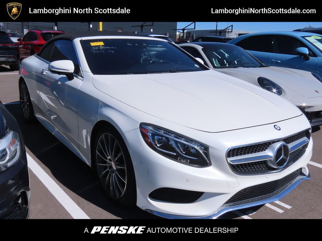 Used 2017 Mercedes-Benz S 550 Cabriolet