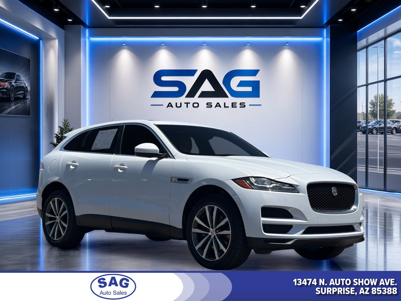 Used 2017 Jaguar F-PACE Prestige AWD/4WD image 1