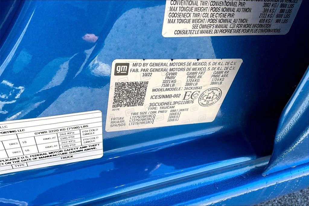 Used 2023 Chevrolet Silverado 1500 ZR2 image 16