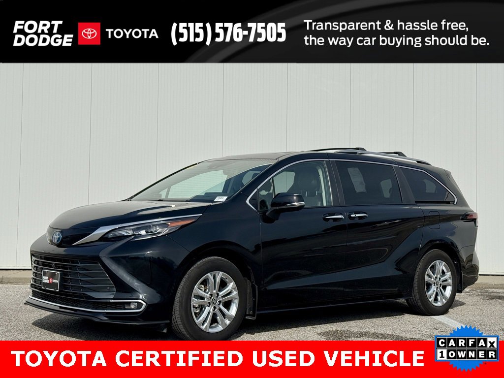 Certified 2024 Toyota Sienna Platinum