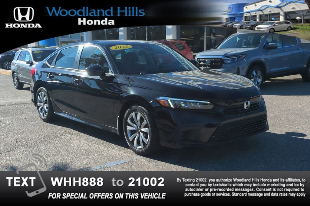 Certified 2022 Honda Civic LX image 3