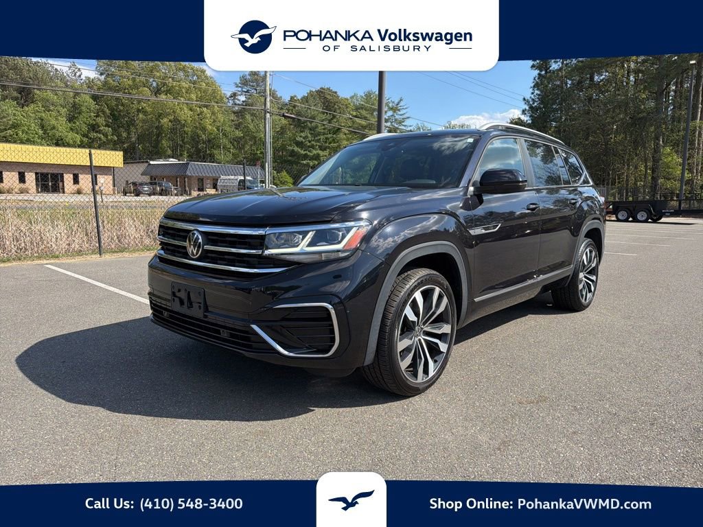 Used 2021 Volkswagen Atlas SEL R-Line AWD/4WD image 1