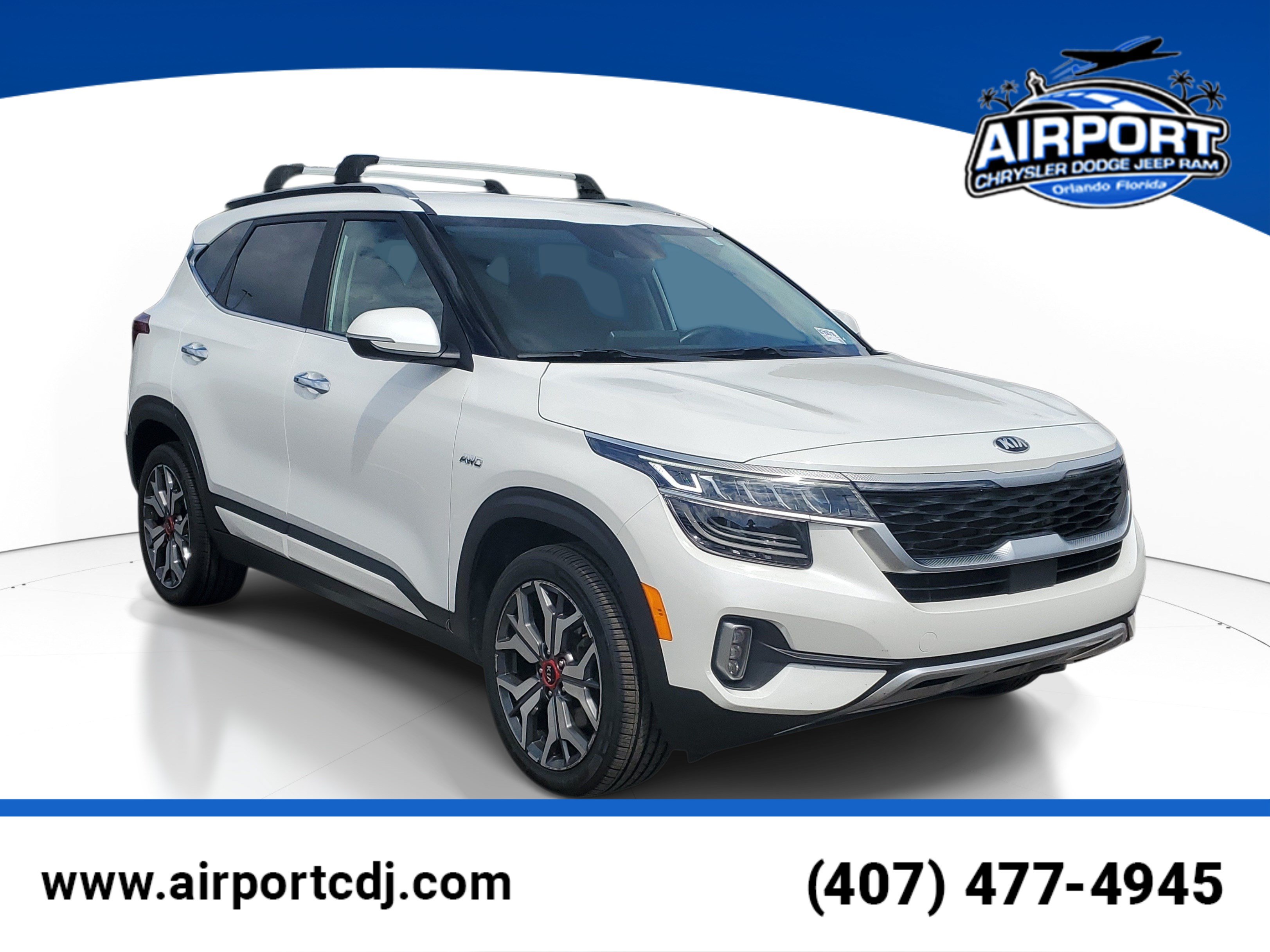 Used 2021 Kia Seltos SX AWD/4WD image 1