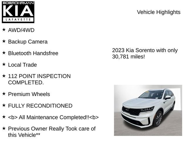 Used 2023 Kia Sorento EX image 7