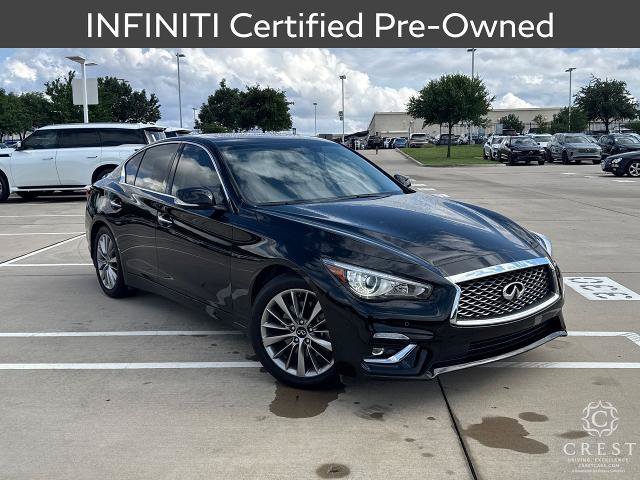 Certified 2023 INFINITI Q50 Luxe w/ Cargo Package RWD image 1