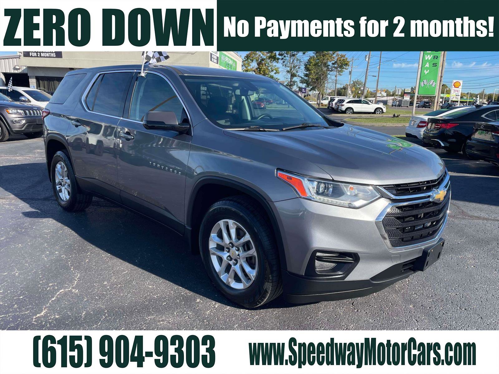 Used 2018 Chevrolet Traverse LS