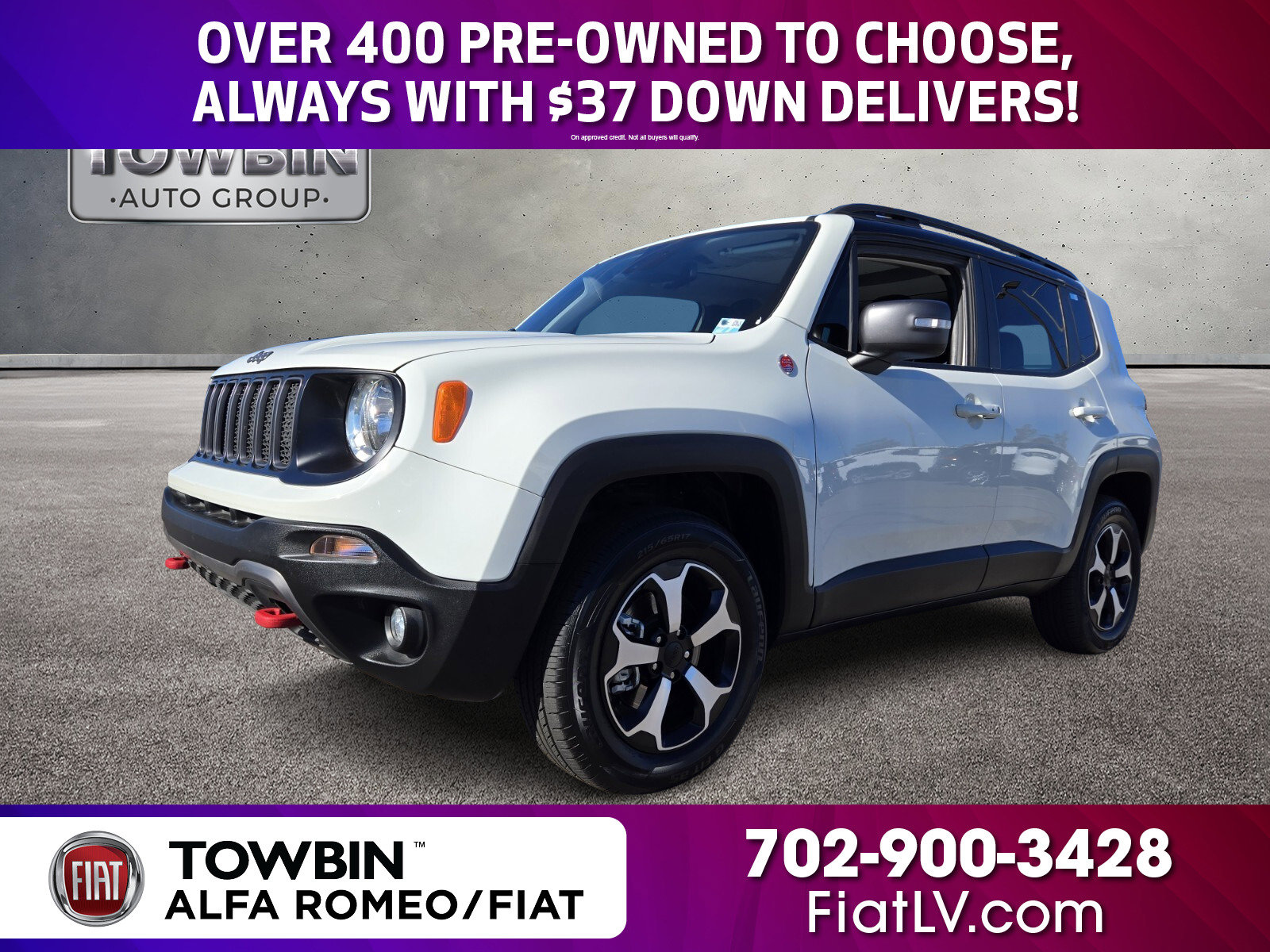 Used 2021 Jeep Renegade Trailhawk w/ Sun & Sound Group image 1