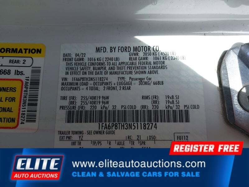 Used 2022 Ford Mustang Coupe w/ Equipment Group 101A RWD image 18