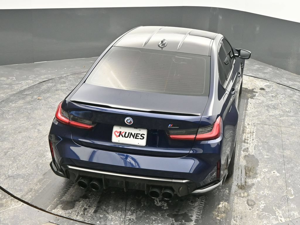 Used 2022 BMW M3 Competition w/ M Carbon Exterior Package AWD/4WD image 36