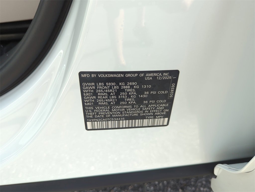 New 2026 Volkswagen Atlas SEL Premium R-Line image 49