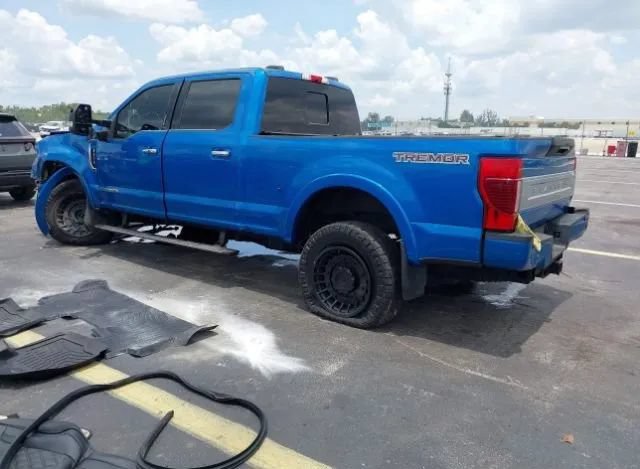 Used 2021 Ford F250 Platinum w/ Tremor Off-Road Package AWD/4WD image 3