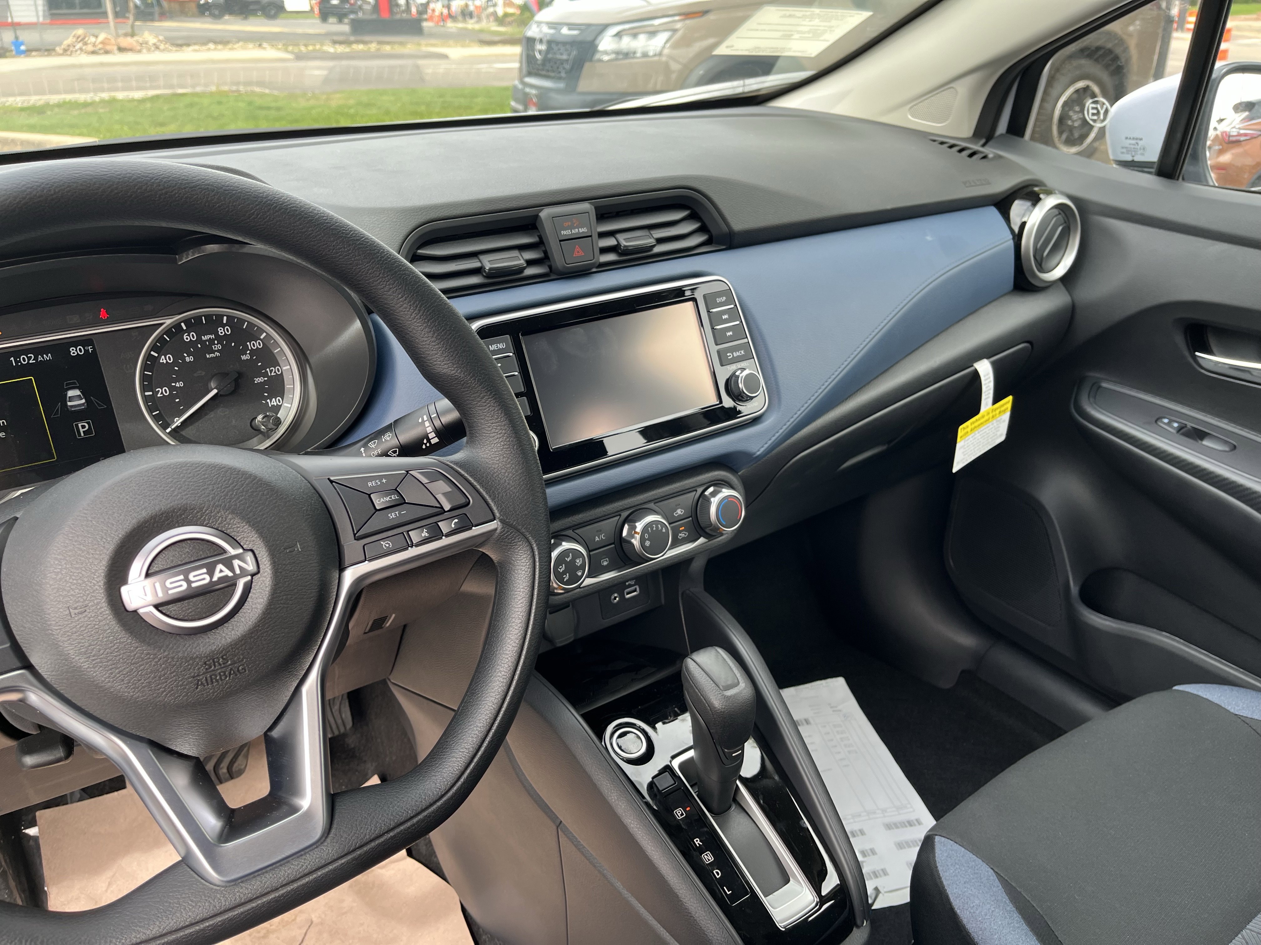 New 2025 Nissan Versa SV w/ Trunk Package FWD image 16