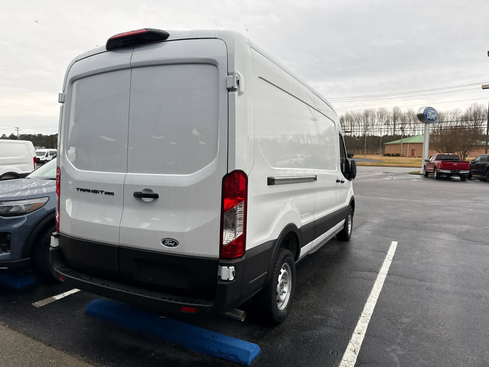 Used 2025 Ford Transit 350 148 High Roof Extended w/ Load Area Protection Package image 16