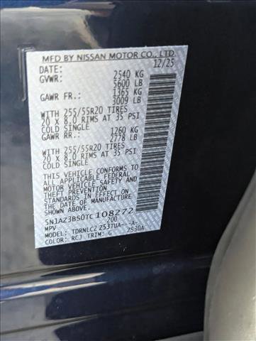 New 2026 Nissan Murano SV image 16