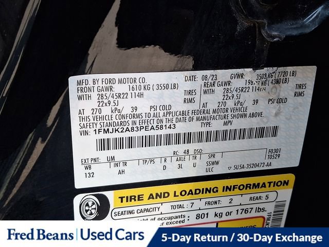 Certified 2023 Ford Expedition Max Limited image 29