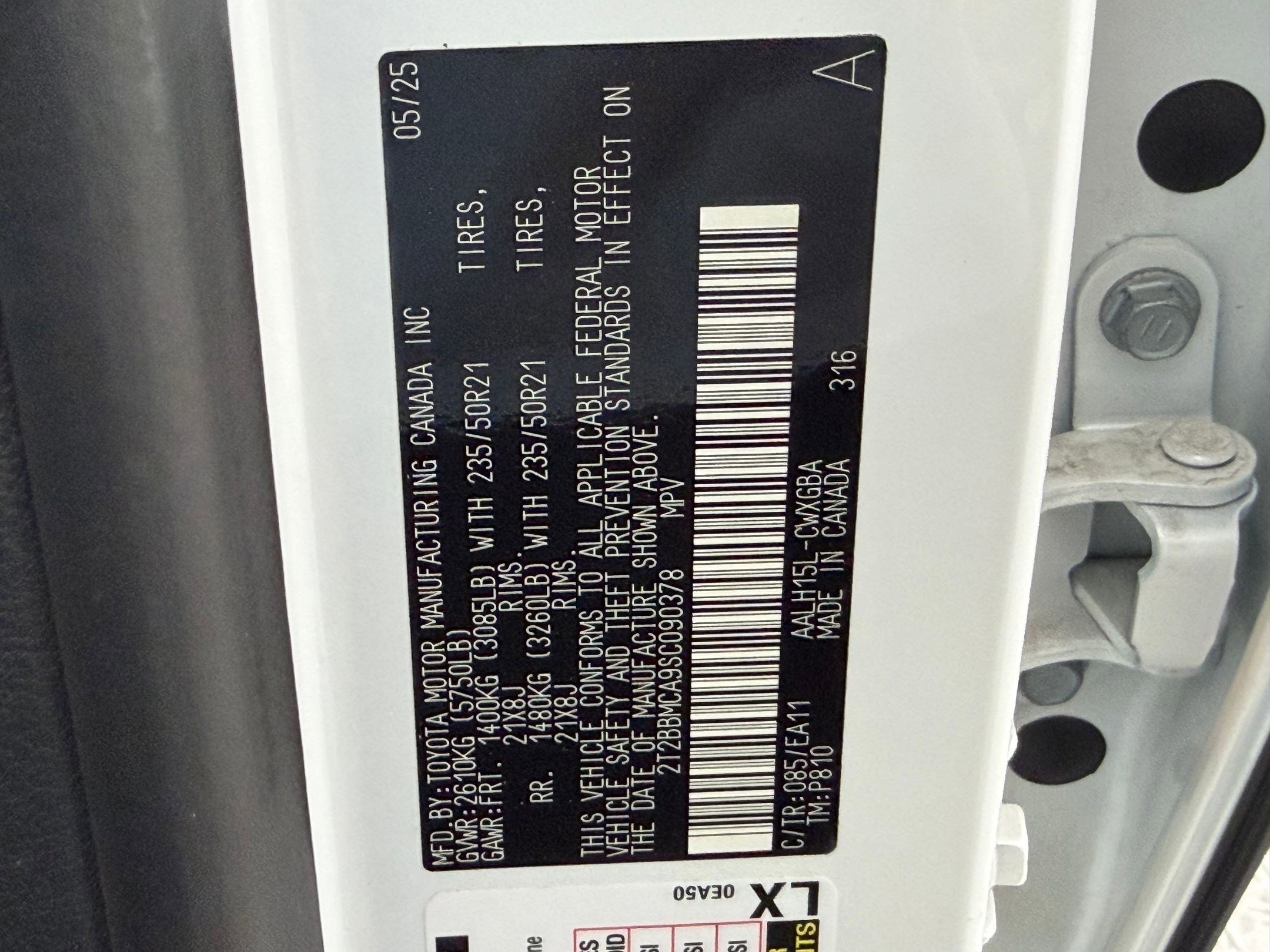 Used 2025 Lexus RX 350h w/ Convenience Package image 23