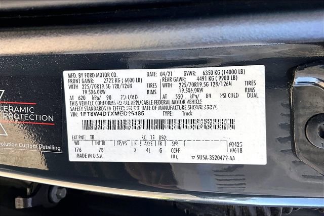 Used 2021 Ford F450 Platinum w/ FX4 Off-Road Package image 6