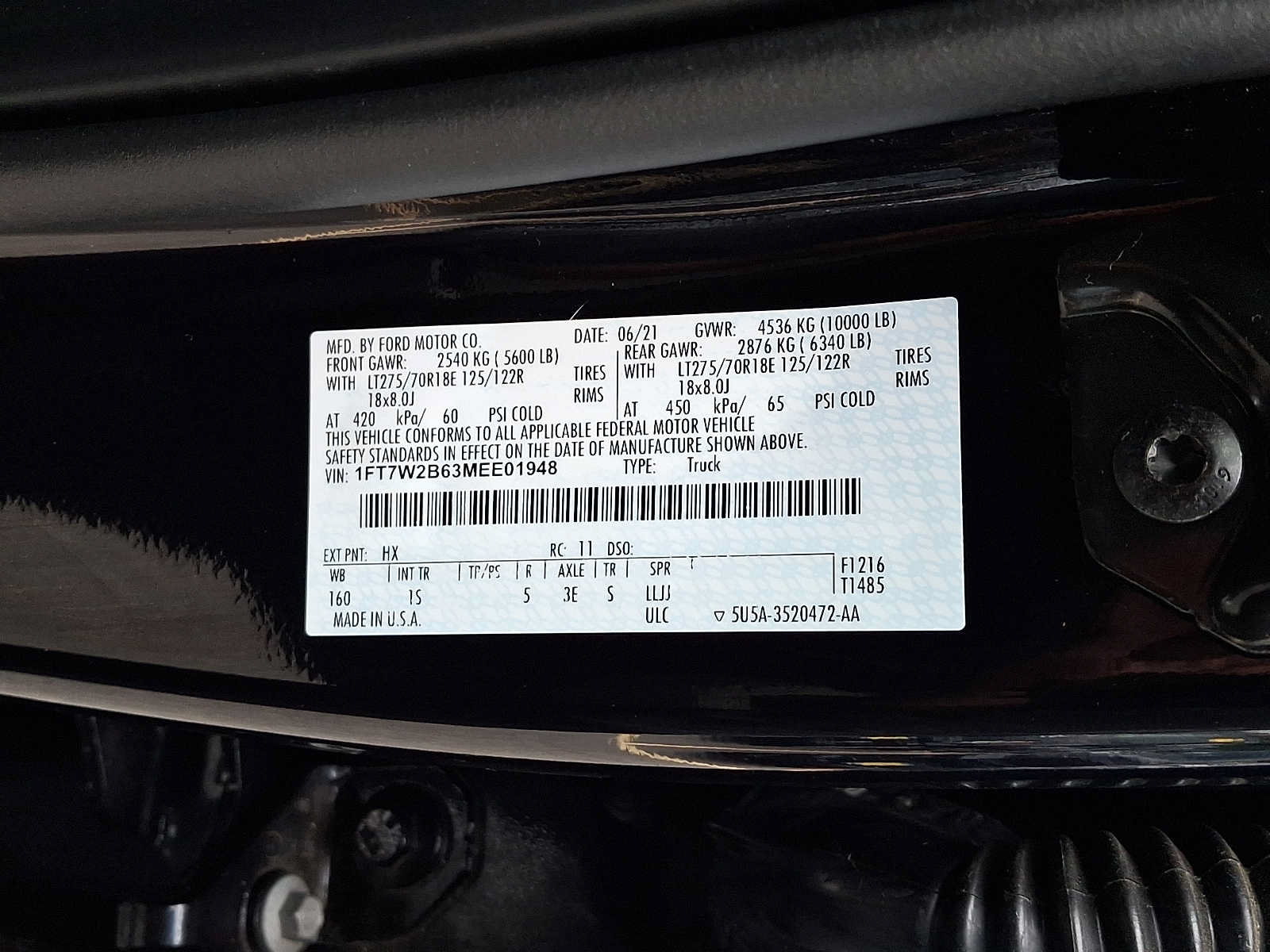 Used 2021 Ford F250 XL w/ STX Appearance Package AWD/4WD image 27