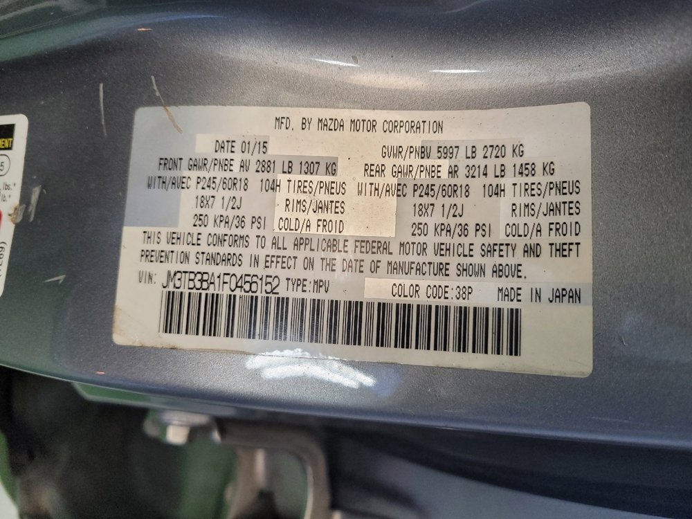 Used 2015 MAZDA CX-9 Sport image 33