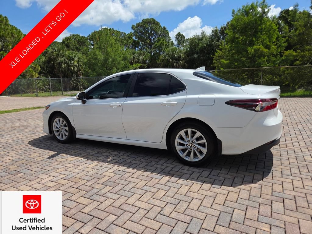 Certified 2025 Toyota Camry XLE FWD image 9