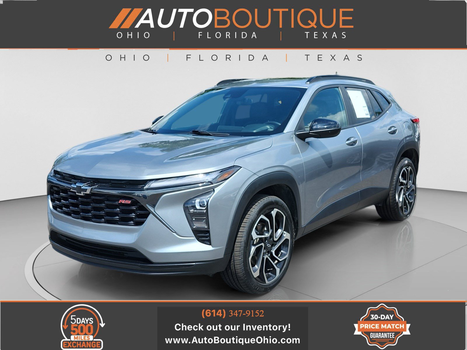 Used 2024 Chevrolet Trax RS w/ Sunroof Package