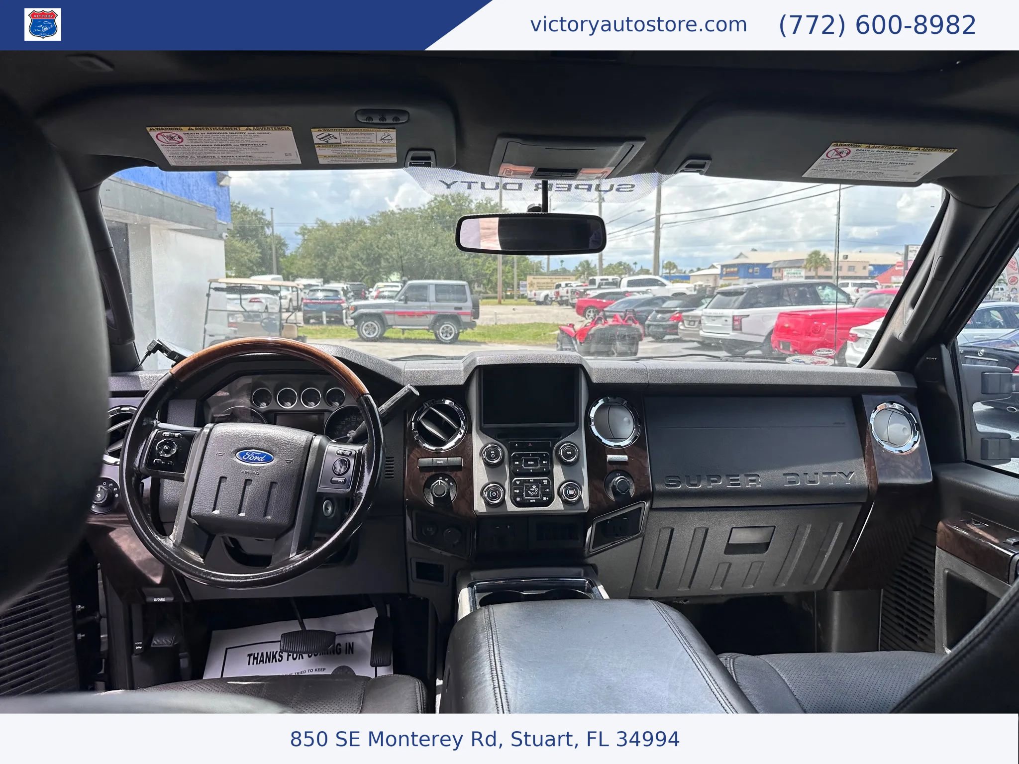 Used 2016 Ford F350 Platinum w/ FX4 Off-Road Package AWD/4WD image 19