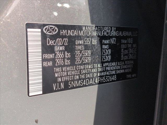 Used 2023 Hyundai Santa Fe Limited AWD/4WD image 26