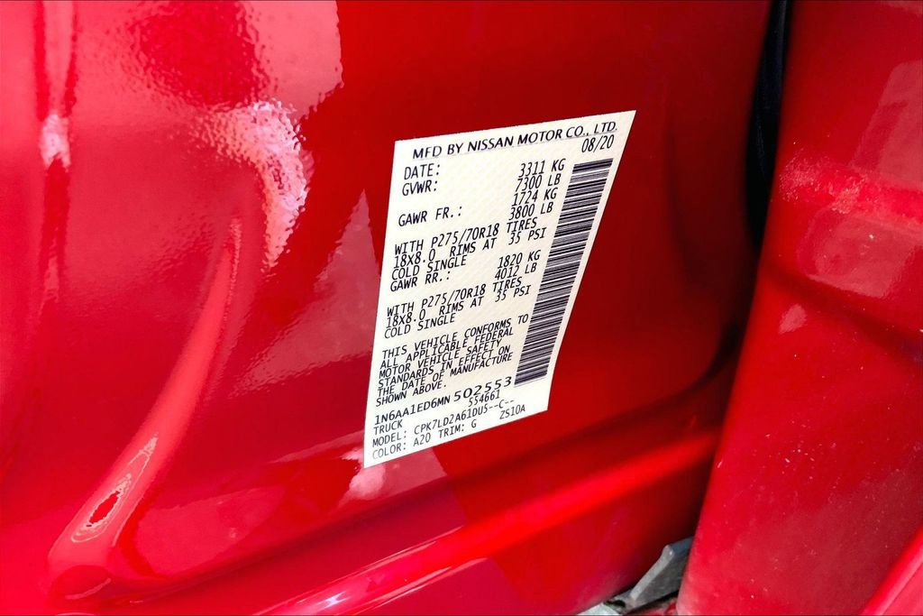 Used 2021 Nissan Titan PRO-4X image 14