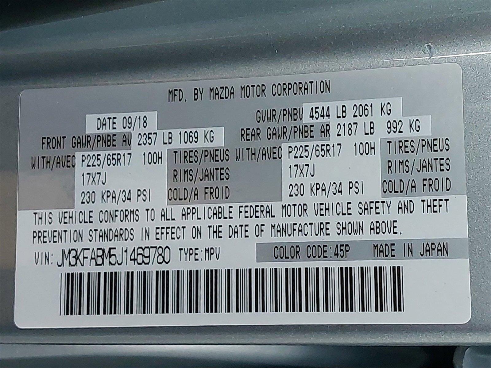 Used 2018 MAZDA CX-5 Sport image 40