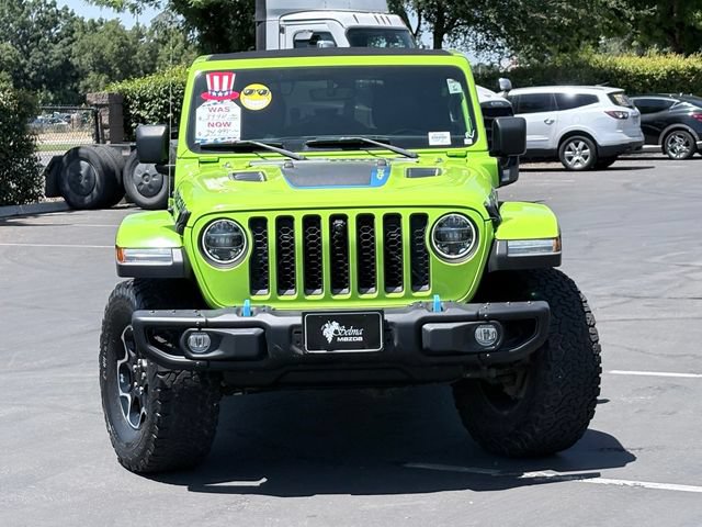 Used 2021 Jeep Wrangler Unlimited Rubicon 4xe w/ Steel Bumper Group AWD/4WD image 3