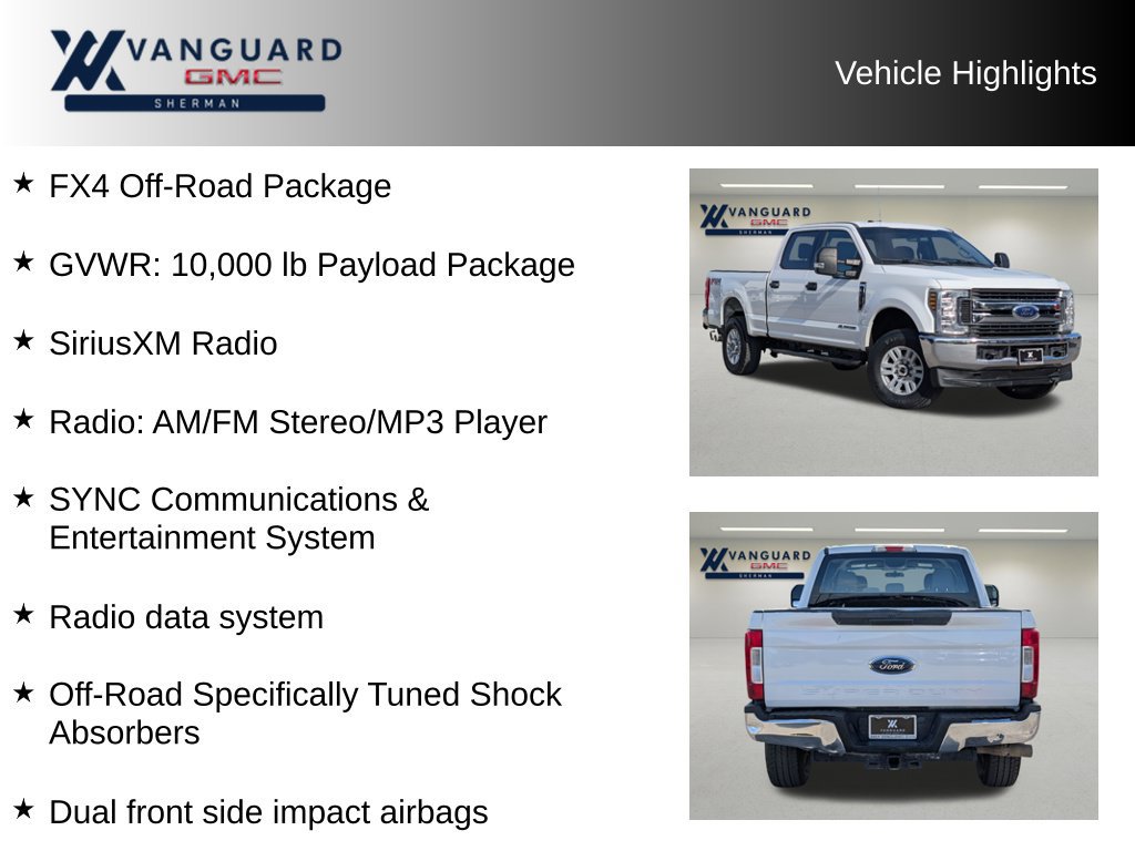 Used 2019 Ford F250 XLT w/ FX4 Off-Road Package AWD/4WD image 11