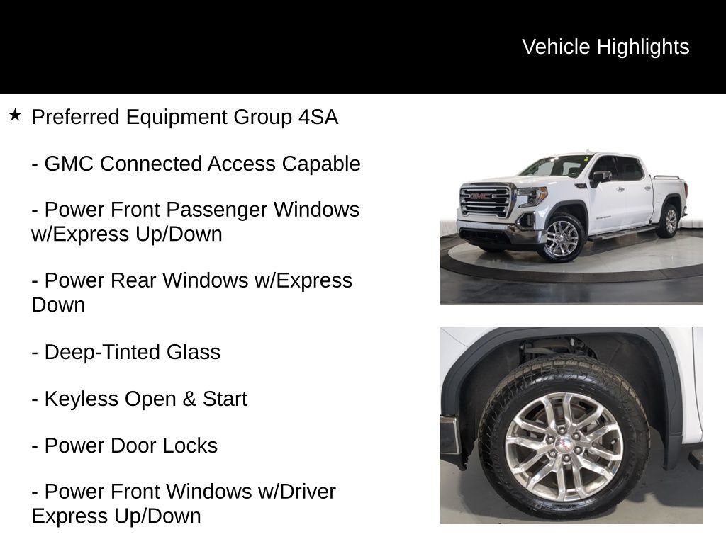 Used 2021 GMC Sierra 1500 SLT w/ SLT Premium Plus Package AWD/4WD image 7