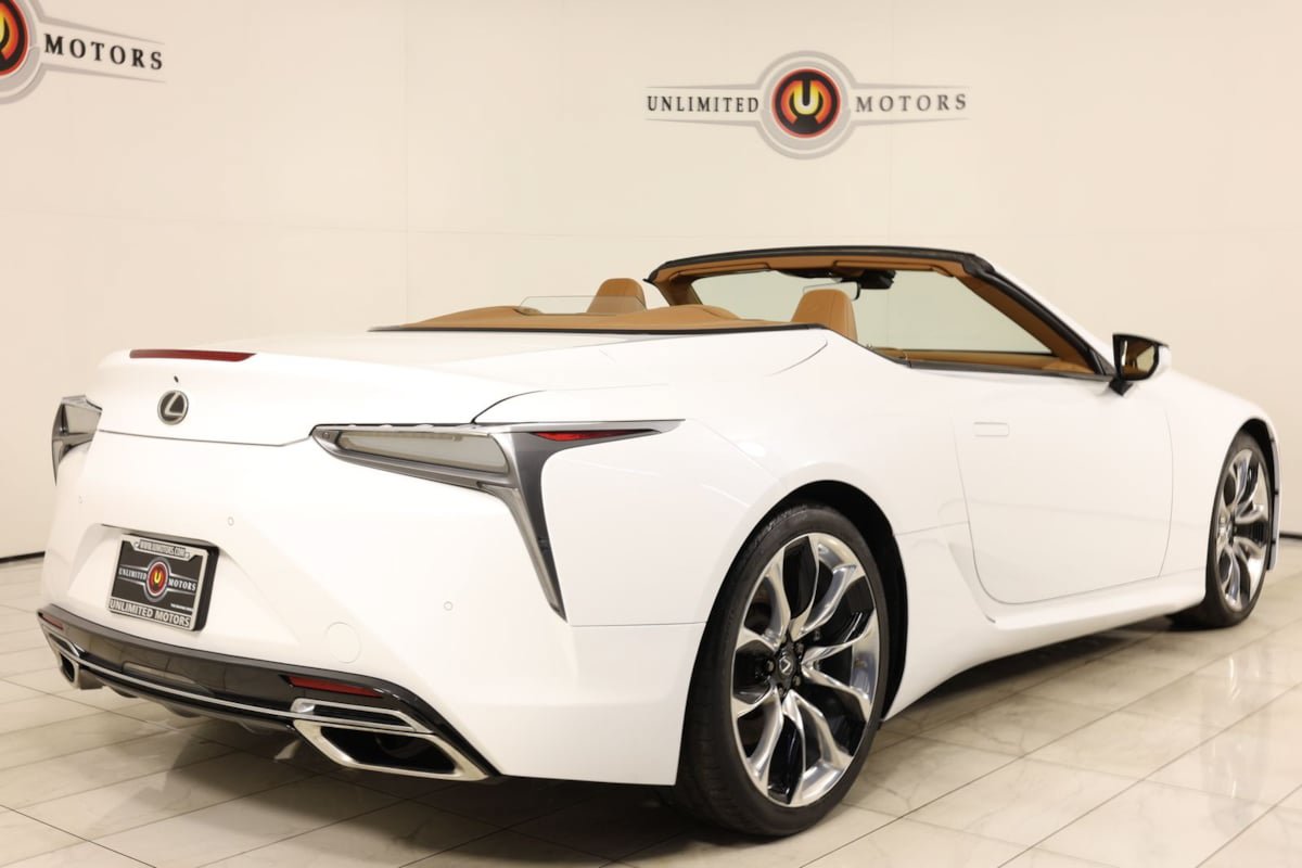 Used 2022 Lexus LC 500 Convertible w/ Touring Package RWD image 3