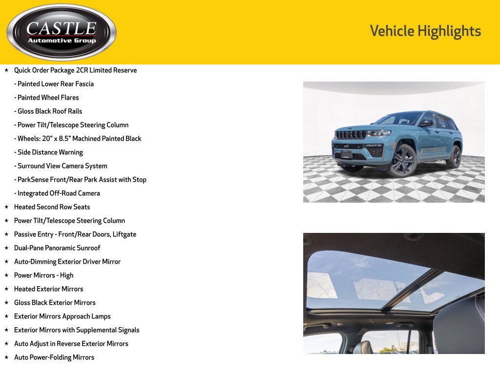 New 2027 Jeep Grand Cherokee Limited AWD/4WD image 6
