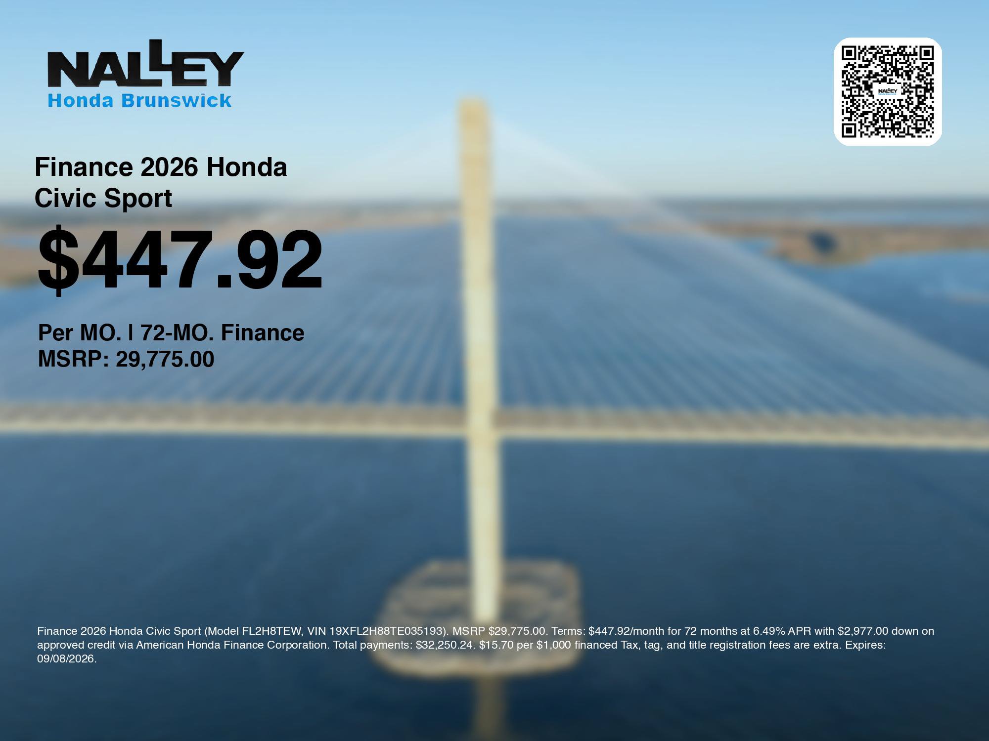 New 2026 Honda Civic Sport image 7