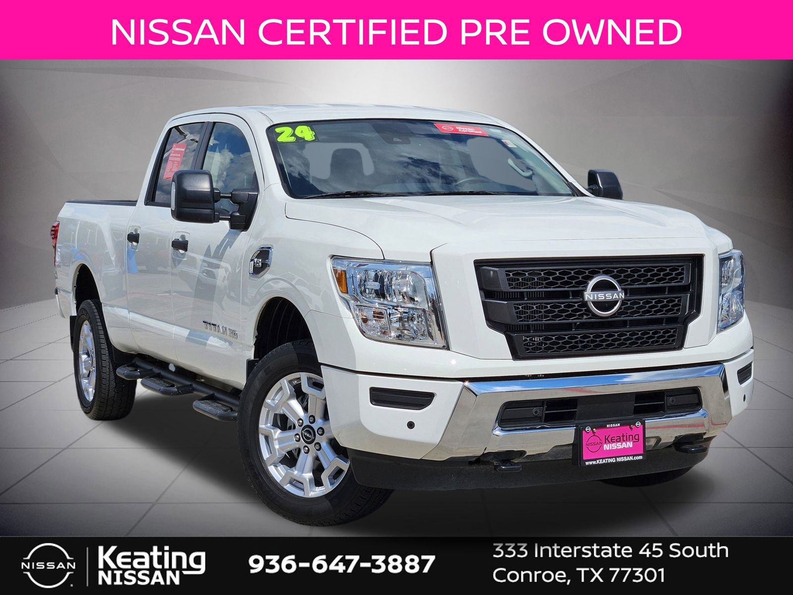 Certified 2024 Nissan Titan SV w/ SV Convenience Package