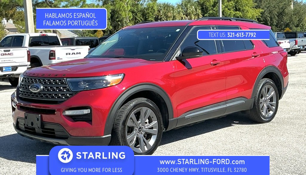 Certified 2023 Ford Explorer XLT w/ Equipment Group 202A