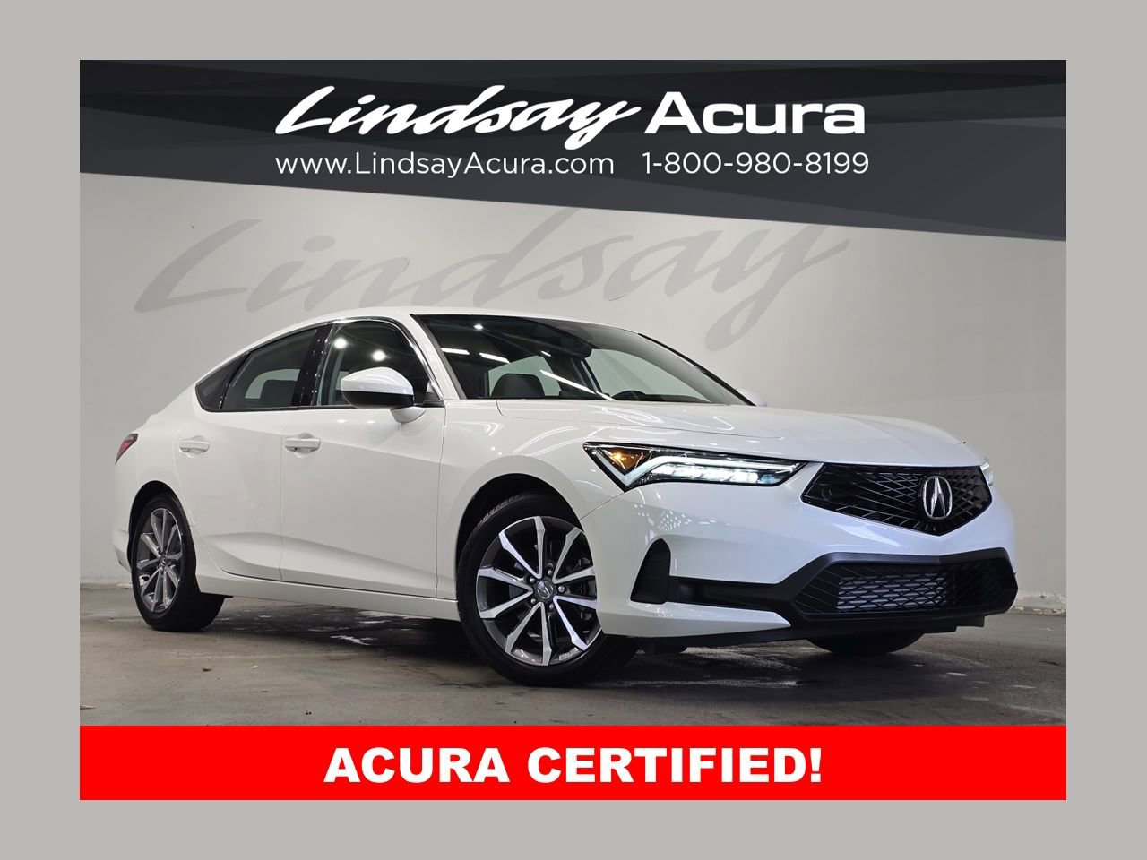 Certified 2025 Acura Integra Base image 1