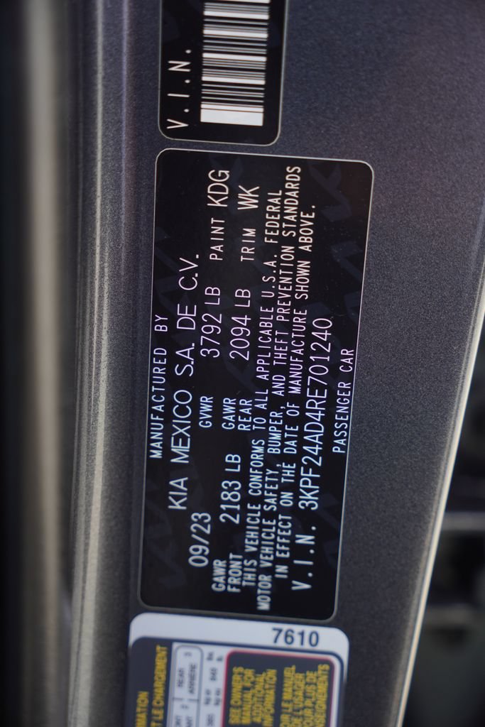 Used 2024 Kia Forte LXS w/ LXS Technology Package FWD image 38