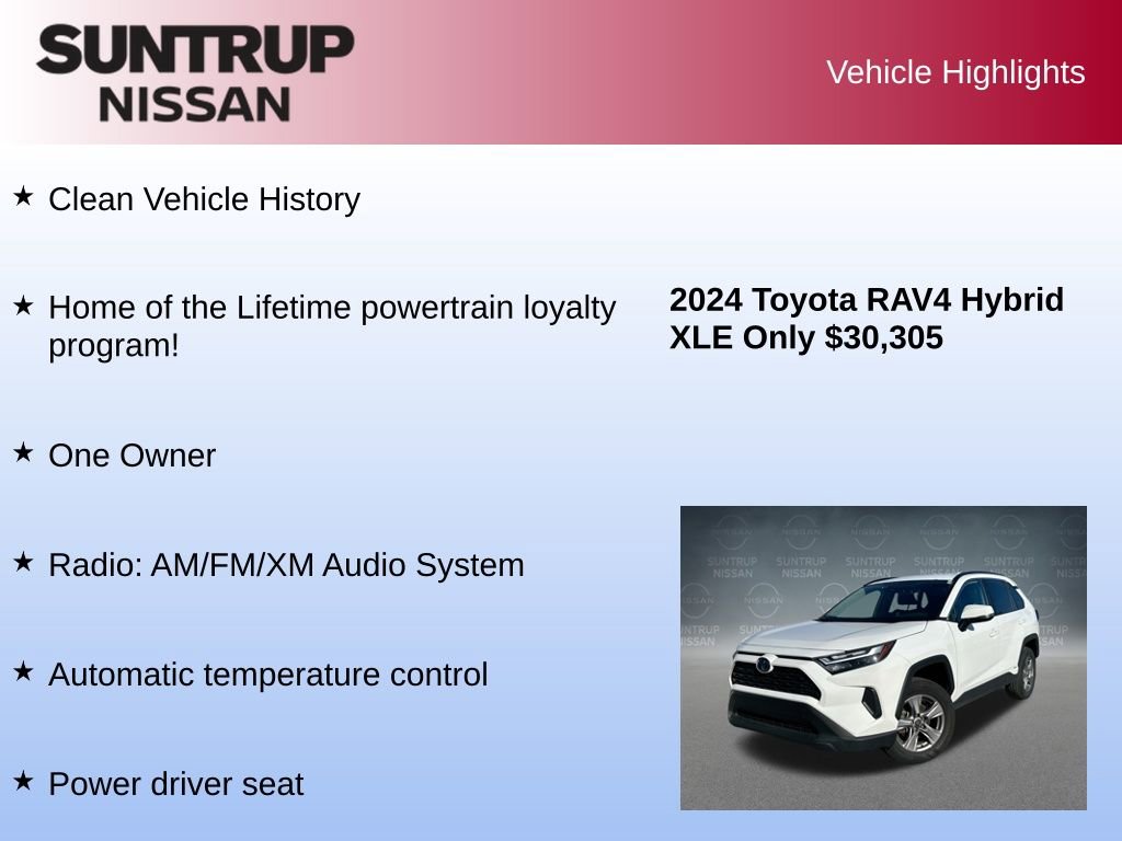 Used 2024 Toyota RAV4 XLE image 7