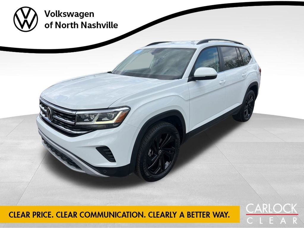 Used 2023 Volkswagen Atlas SE w/ Black Wheel Package image 1