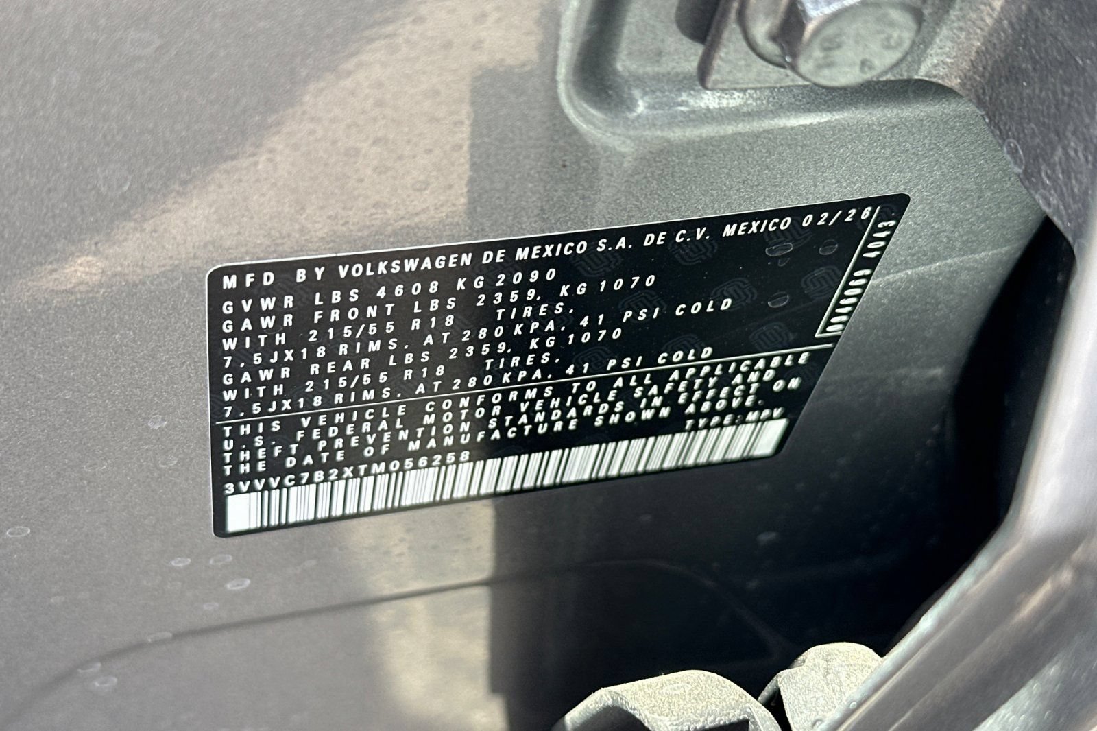 New 2026 Volkswagen Taos SE AWD/4WD image 28