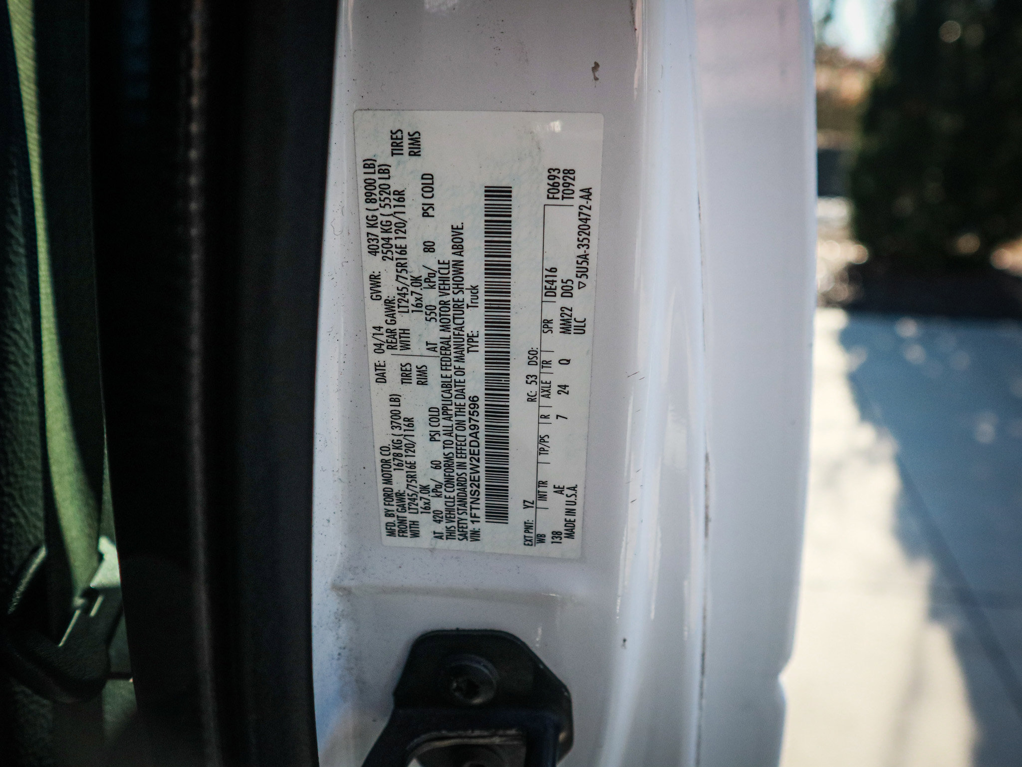 Used 2014 Ford E-250 and Econoline 250 Commercial Wheel Chair Accesib w/ Power Group image 39