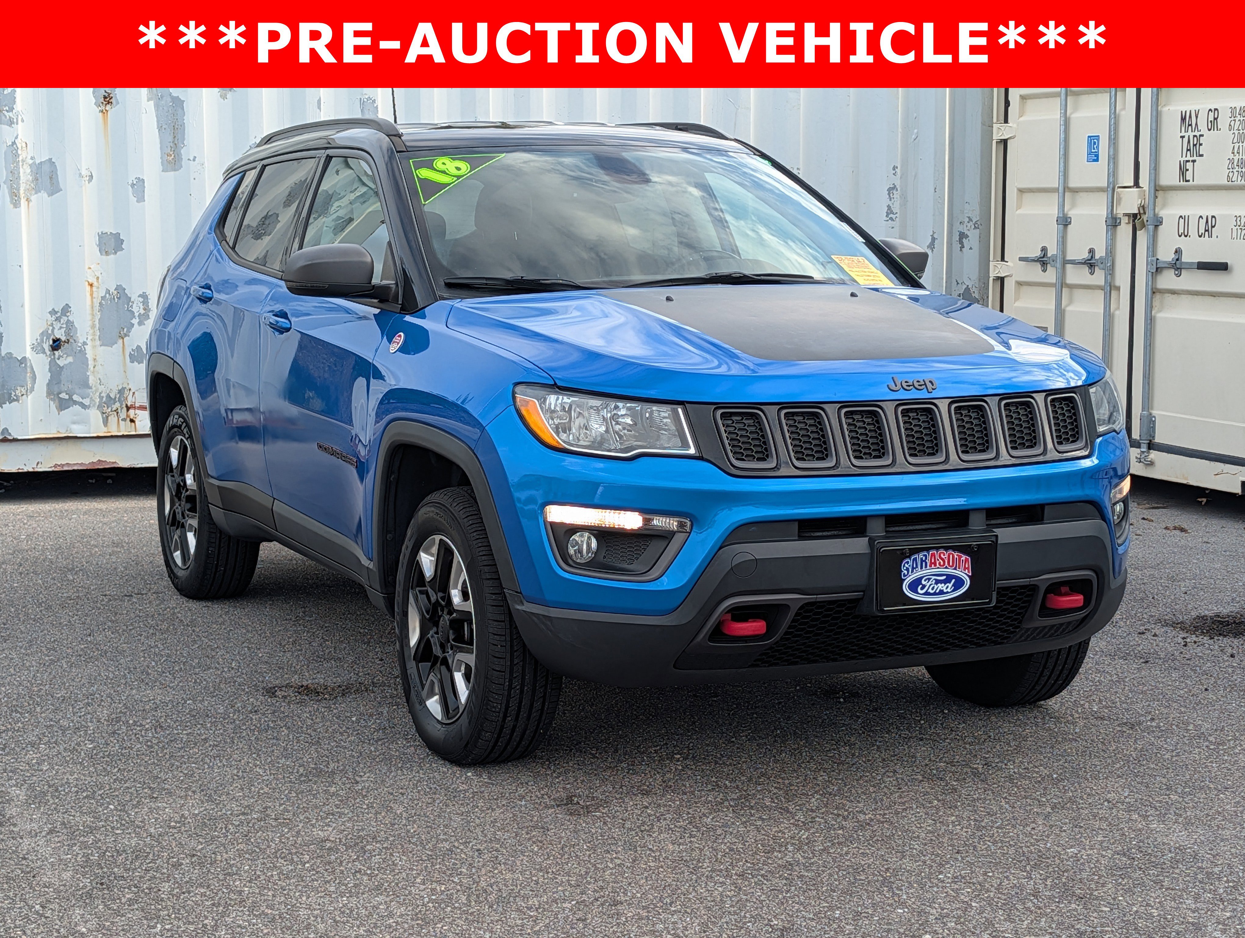 Used 2018 Jeep Compass Trailhawk w/ Leather Interior Group AWD/4WD image 1