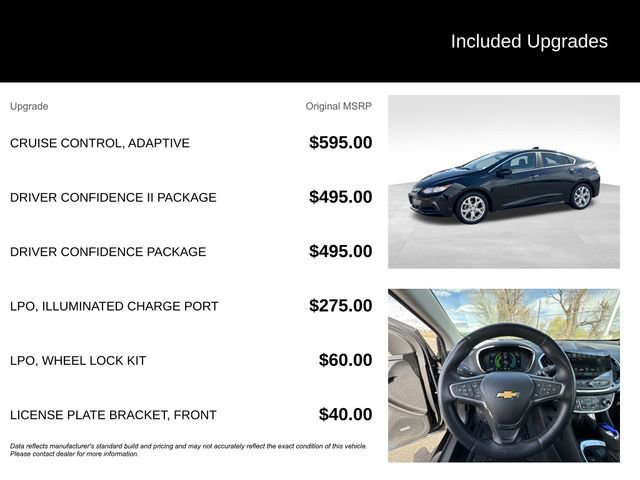Used 2018 Chevrolet Volt Premier w/ Driver Confidence Package image 5